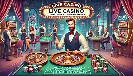 Why Live Casino at Dr8 Online Casino is the Closest Thing to a Real Casino Experience